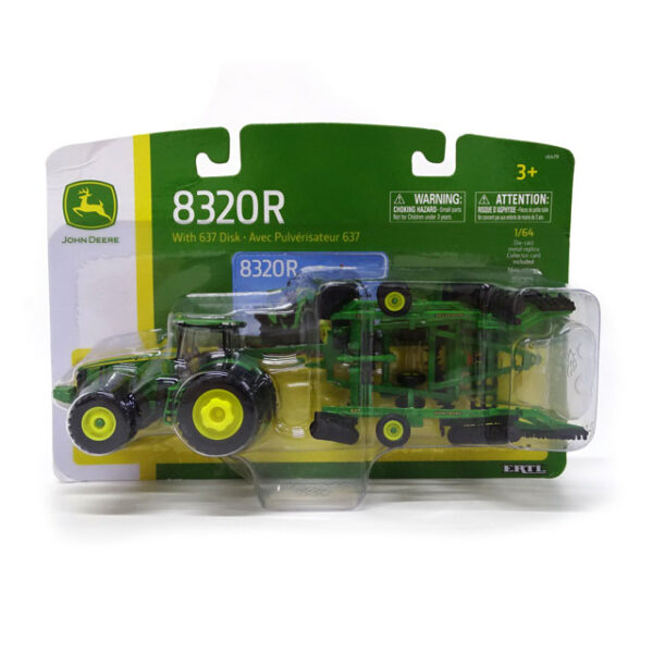 1/64 John Deere 8320R with 637 Disk