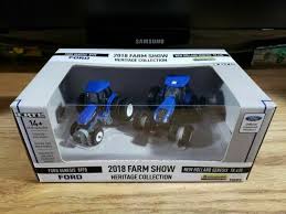NEW HOLLAND T8.435 // 2018 FARM SHOW HERITAGE COLLECTION FORD GENESIS 8970 