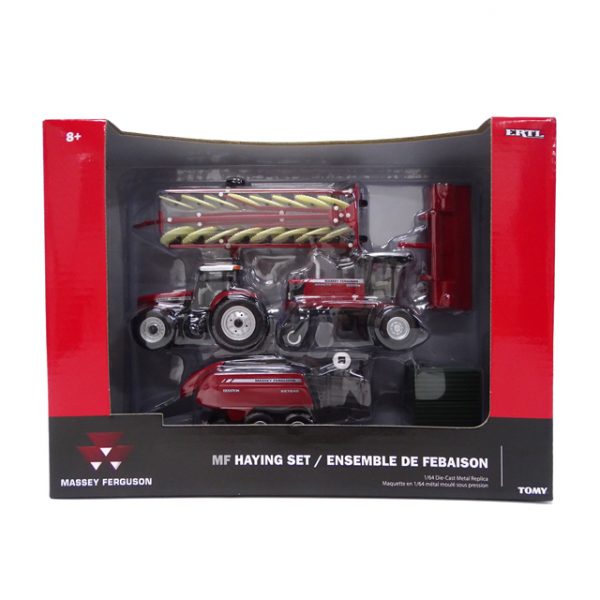 1/64 Massey Ferguson Hay Set