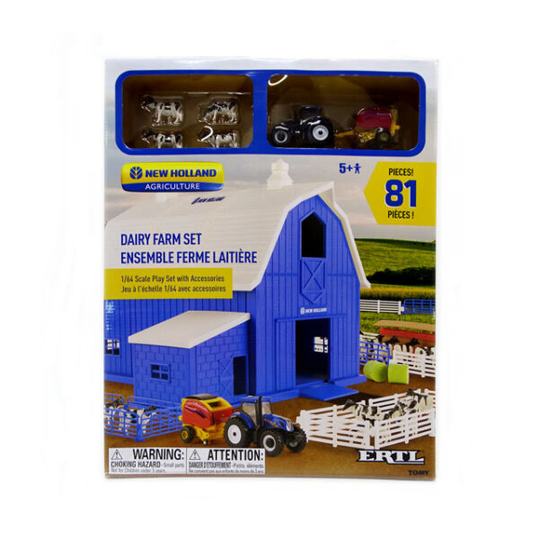 1/64 Ford New Holland Dairy Barn Set