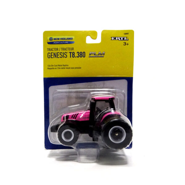 1/64 Ford New Holland T8.380 Pink Tractor