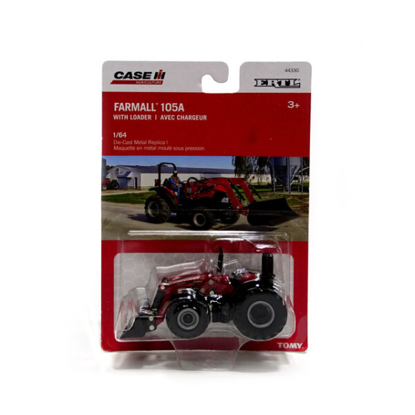1/64 Case IH Farmall 105A Tractor with Loader