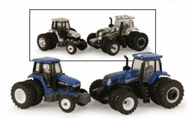 1/64 Ford New Holland Farm Show 2 Piece Chase Set