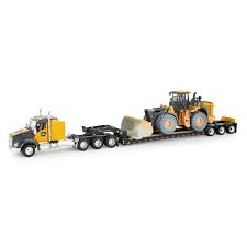 1/50 John Deere 904P Wheel Loader with Lowboy Semi