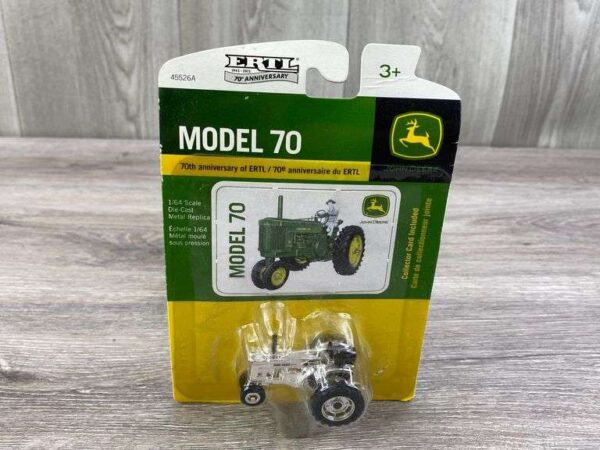 1/64 John Deere 60 Chrome Chase 70th Anniversary Tractor